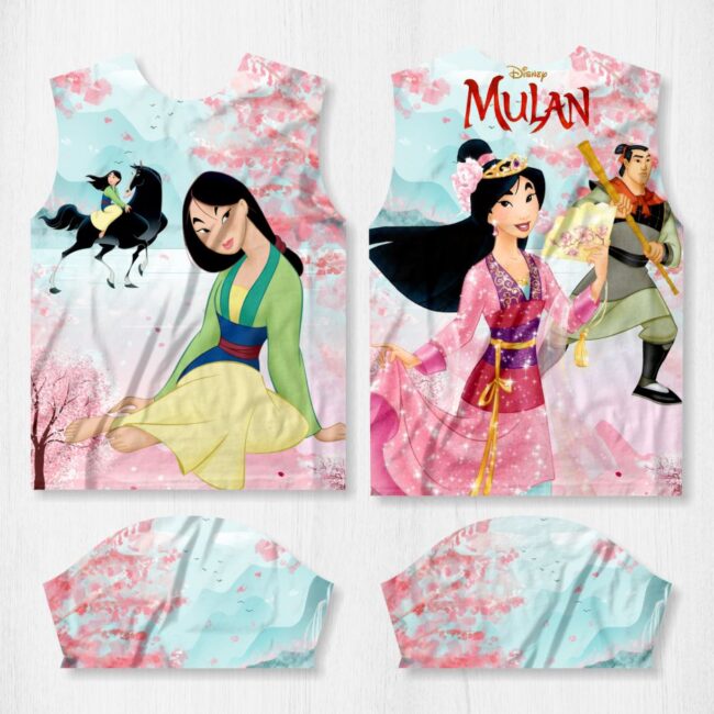 arte camisa mulan