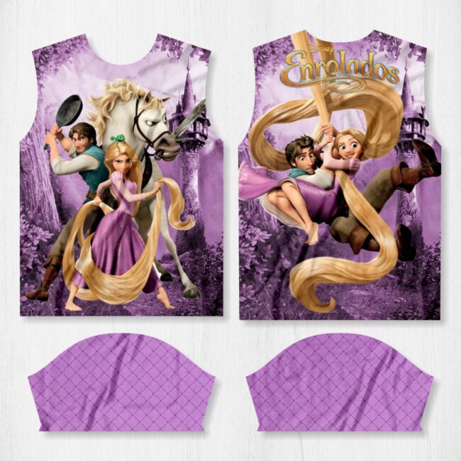 arte camisa rapunzel