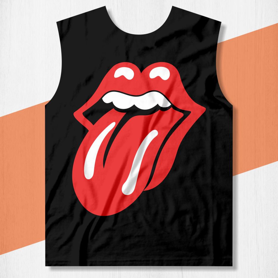 arte camisa rolling stones