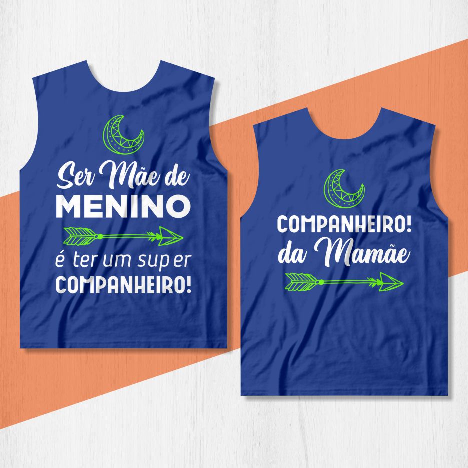 camisa mae de menino companheiro