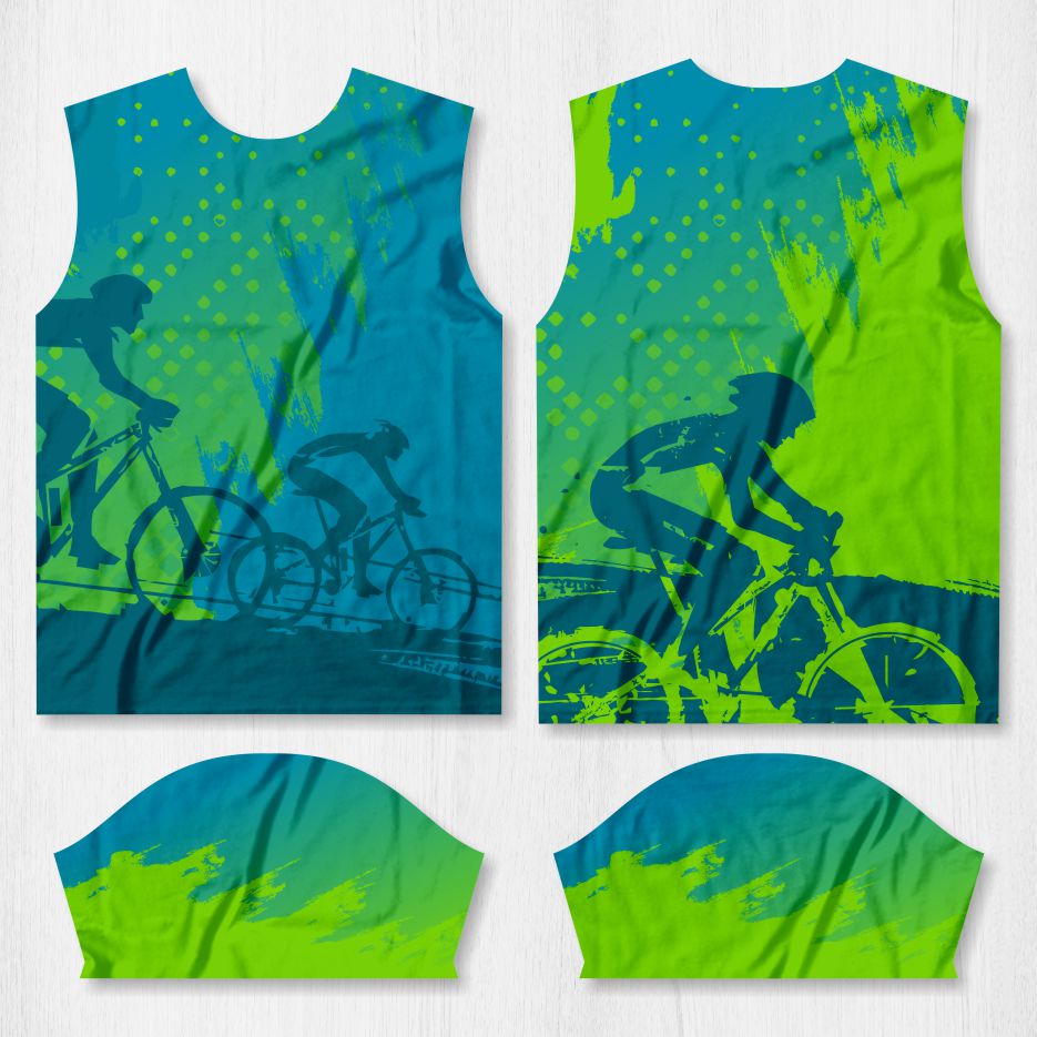 arte camisa ciclismo 48