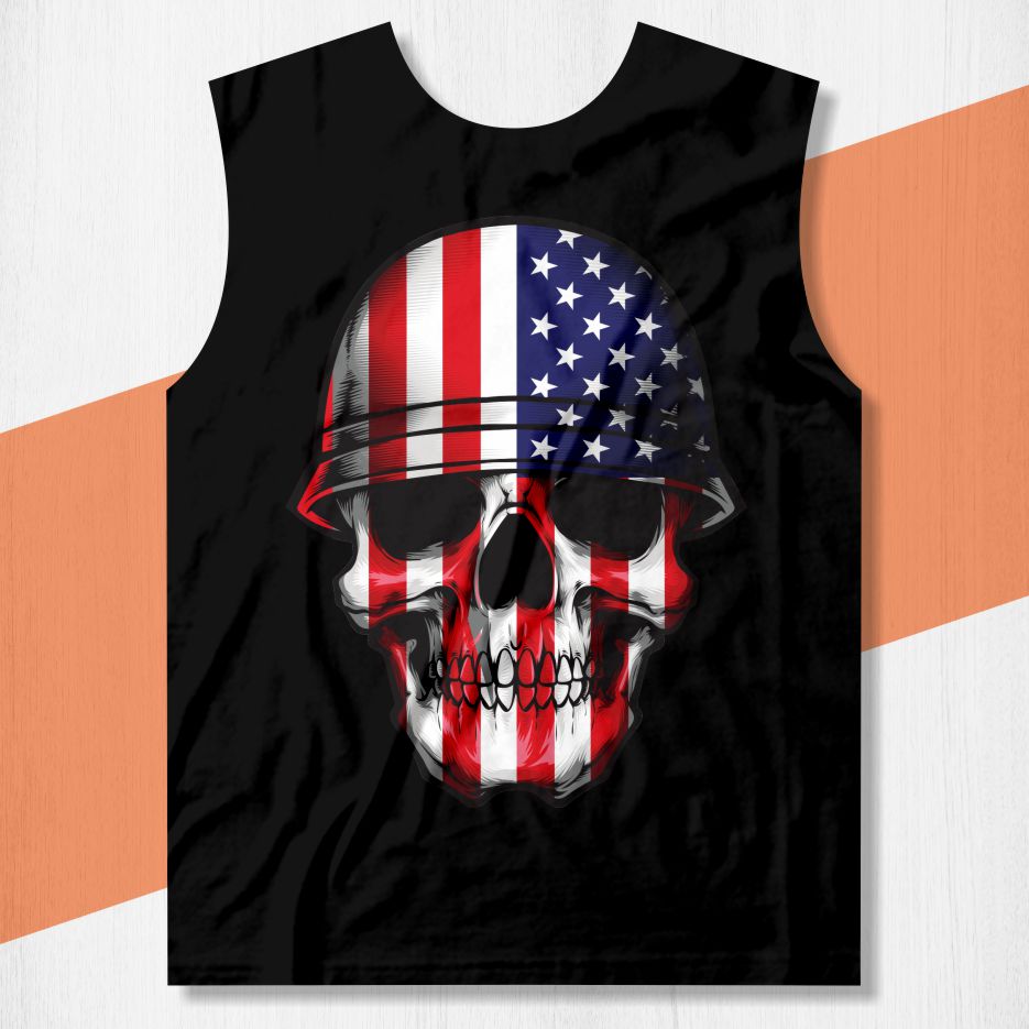 camisa caveira ameriana