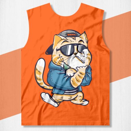 camisa gato descolado