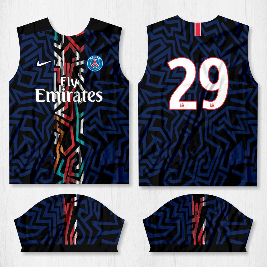 camisa psg 19