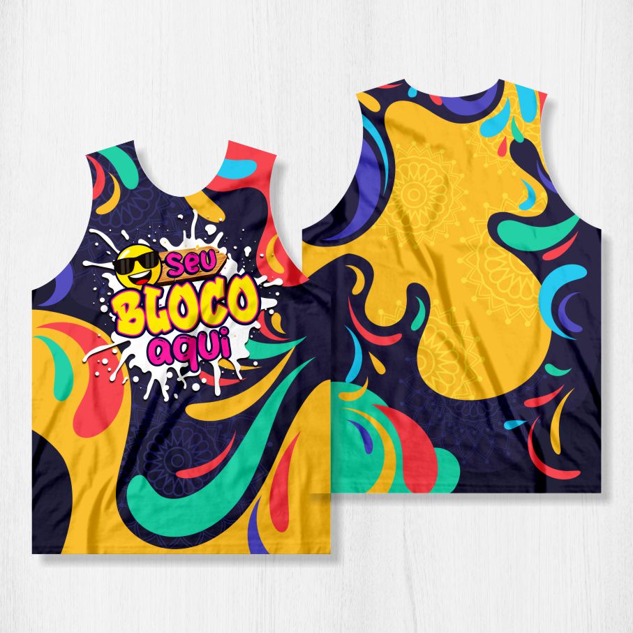 Abadá Carnaval 2024 – 037 – Estampa Shirt