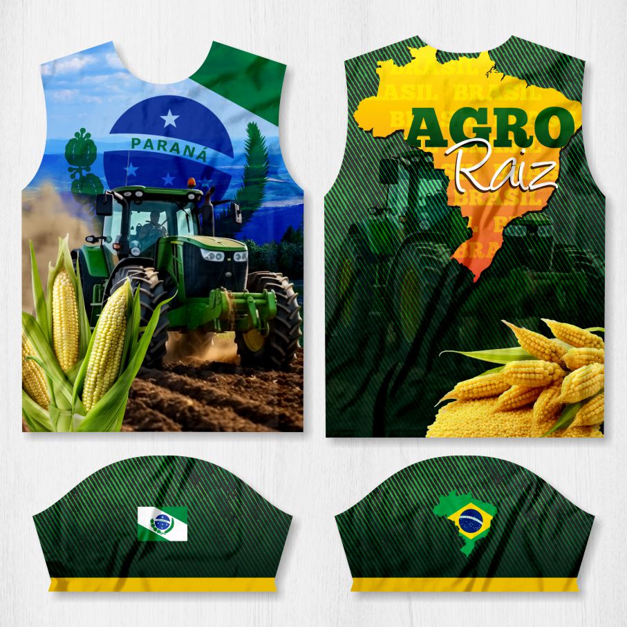 camisa agro milho