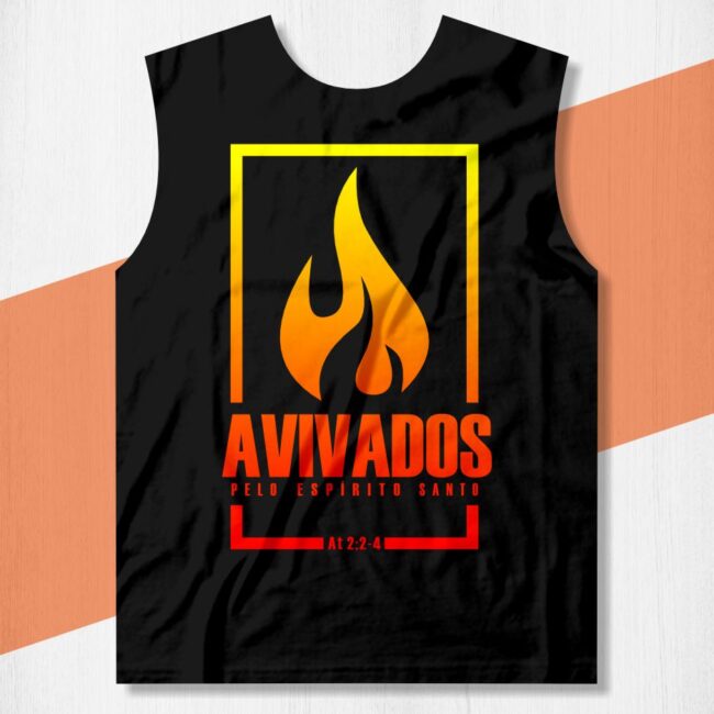 camisa avivados pelo espirito santo