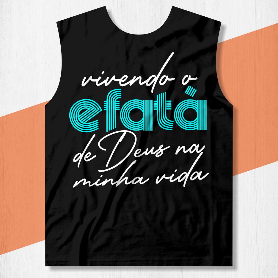 camisa vivendo o efata