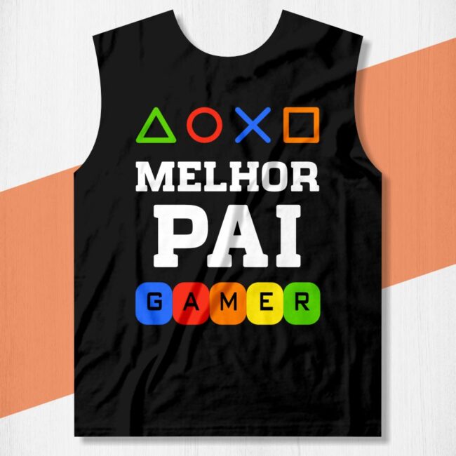 camisa melhor pai gamer