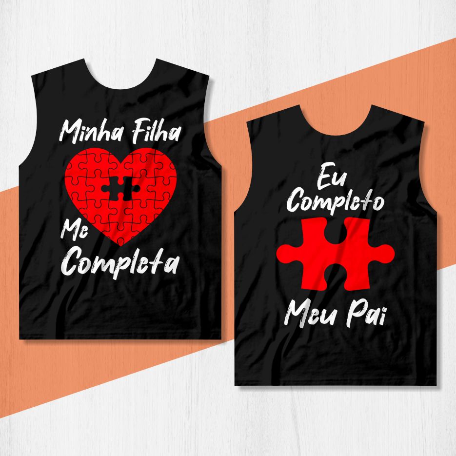 camisa minha filha me completa