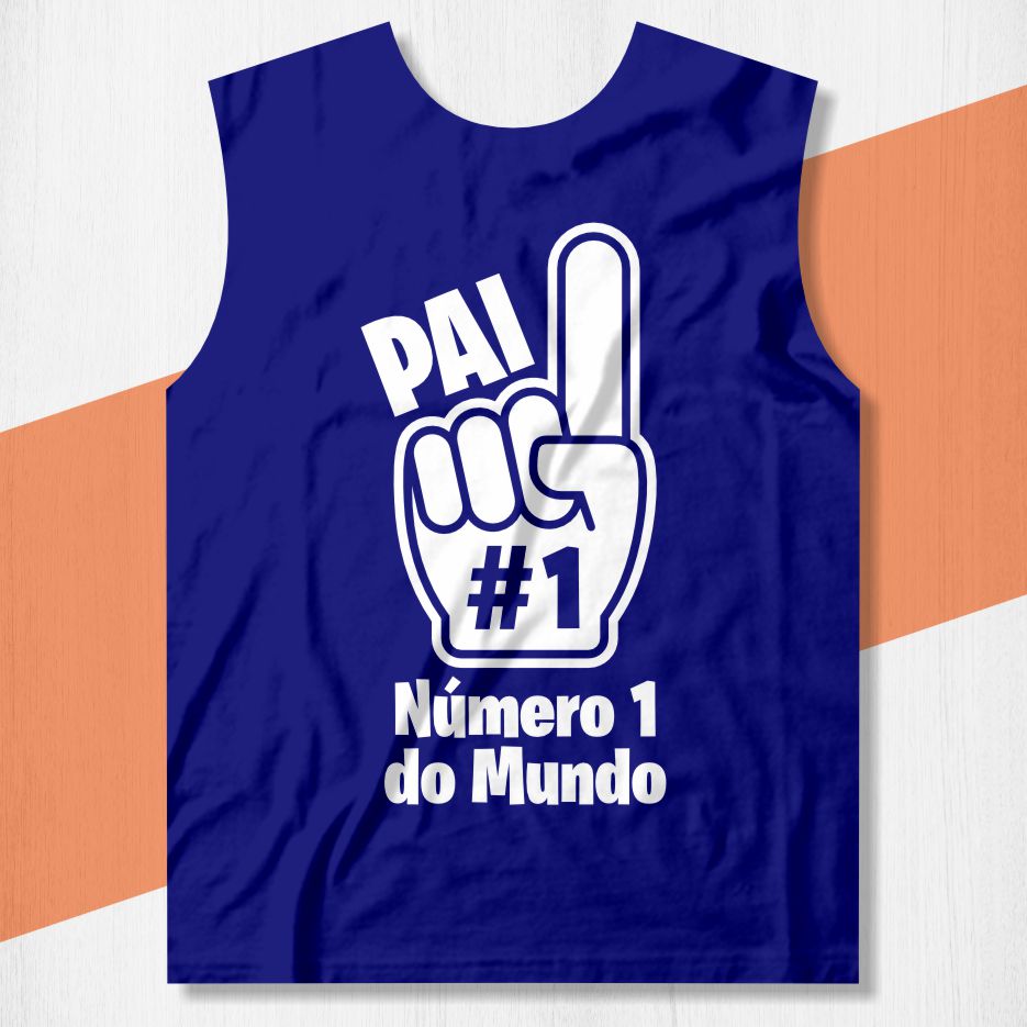 camisa pai numero um do mundo