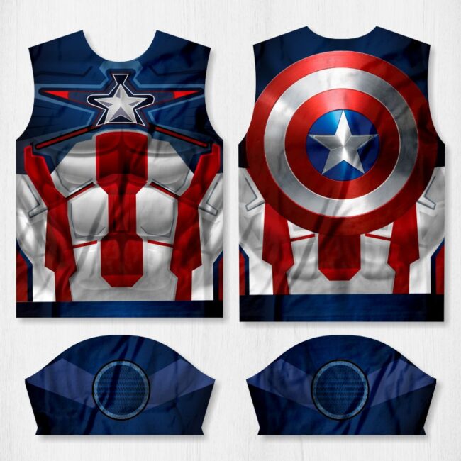 camisa capitao america 3