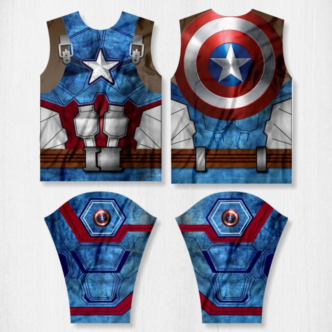 camisa capitao america 4