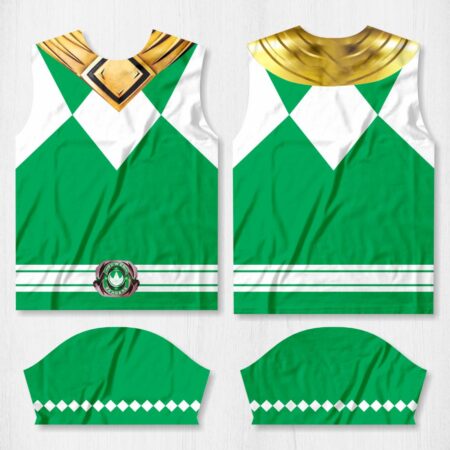 camisa power ranger verde
