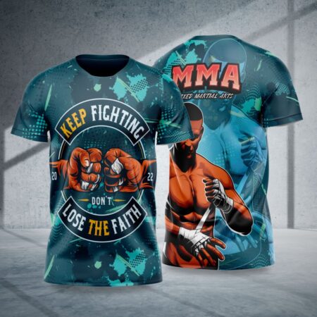 arte para camisa arte marcial treino mma modelo 26A002