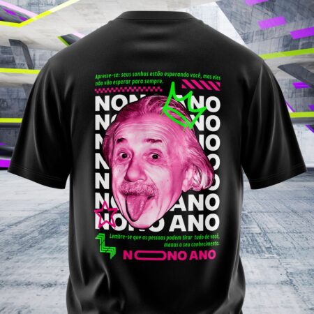 arte para camisa costa nono ano albert einstein modelo 26A059