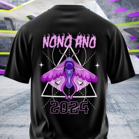 arte para camisa costa nono ano borboleta futurista modelo 26A072