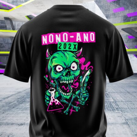arte para camisa costa nono ano caveira quimica modelo 26A093
