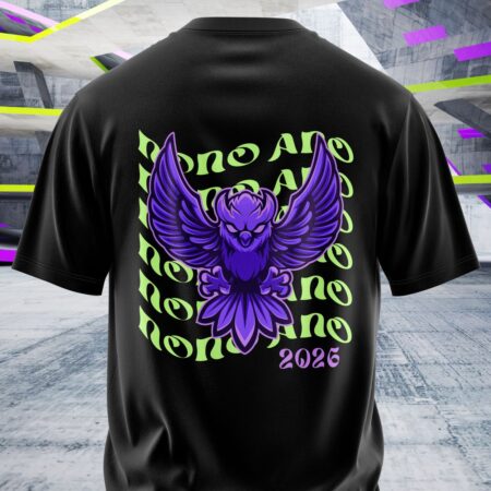 arte para camisa costa nono ano coruja roxa modelo 26A056