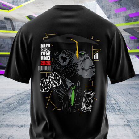 arte para camisa costa nono ano gorila formando modelo 26A026