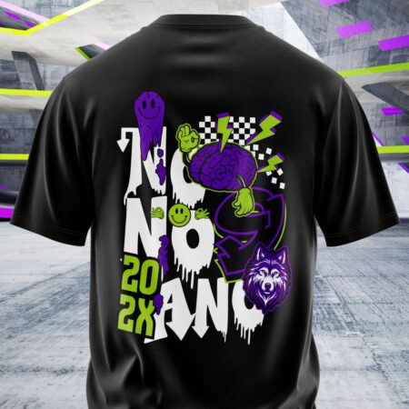 arte para camisa costa nono ano graffite lobo modelo 26A018
