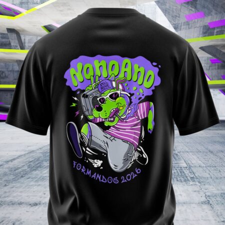 arte para camisa costa nono ano lobao maluco modelo 26A096