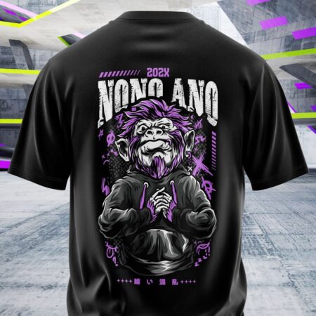 arte para camisa costa nono ano macaco style modelo 26A027