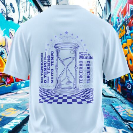 arte para camisa costa terceirao ampulheta d0 tempo modelo 26A021