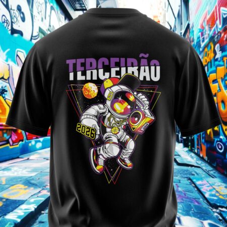 arte para camisa costa terceirao astronauta modelo 26A082