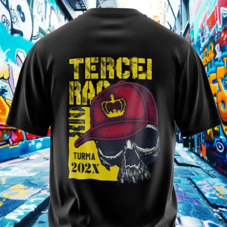 arte para camisa costa terceirao caveira modelo 26A085