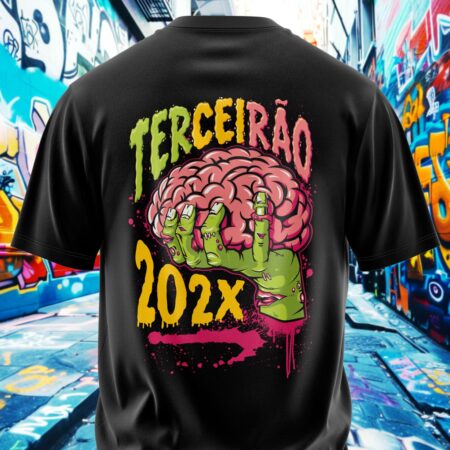 arte para camisa costa terceirao cerebro zumbi modelo 26A050