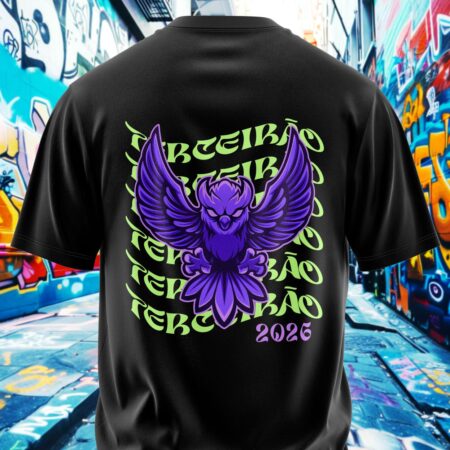 arte para camisa costa terceirao coruja modelo 26A056