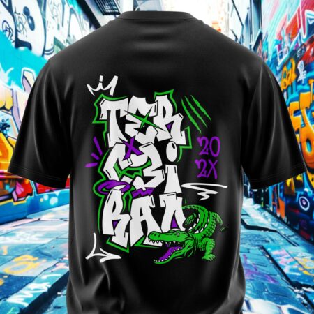 arte para camisa costa terceirao crocodilo modelo 26A008