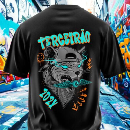 arte para camisa costa terceirao gato style modelo 26A062