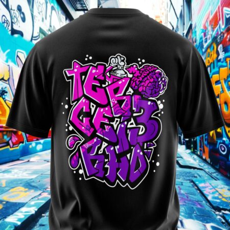 arte para camisa costa terceirao graffite cerebro modelo 26A012