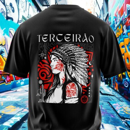 arte para camisa costa terceirao indigena modelo 26A040
