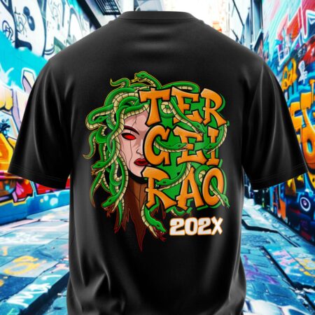 arte para camisa costa terceirao medusa modelo 26A014