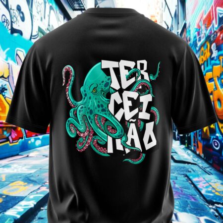arte para camisa costa terceirao polvo modelo 26A065