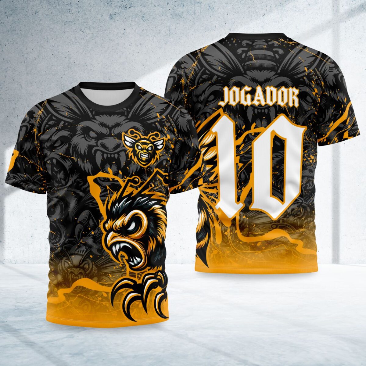 arte para camisa interclasse abelha modelo 26B023