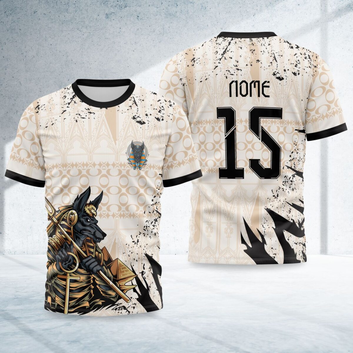 arte para camisa interclasse anubis modelo 26A085