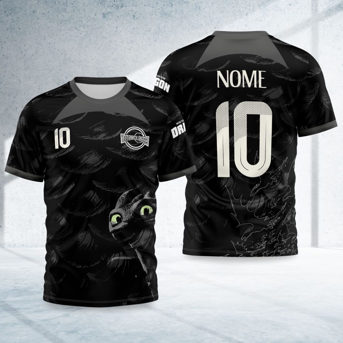 arte para camisa interclasse banguela modelo 26A102