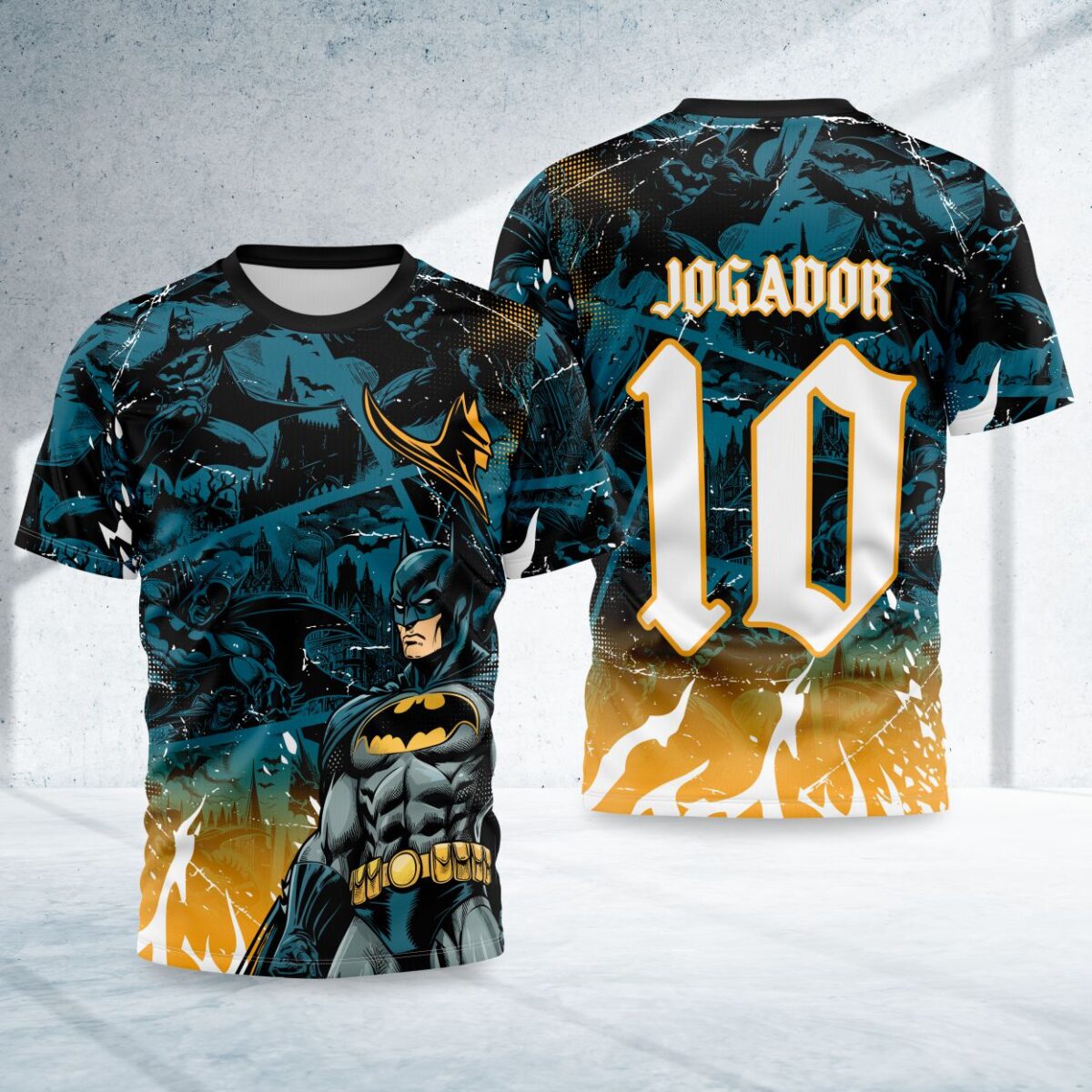 arte para camisa interclasse batman modelo 26B021