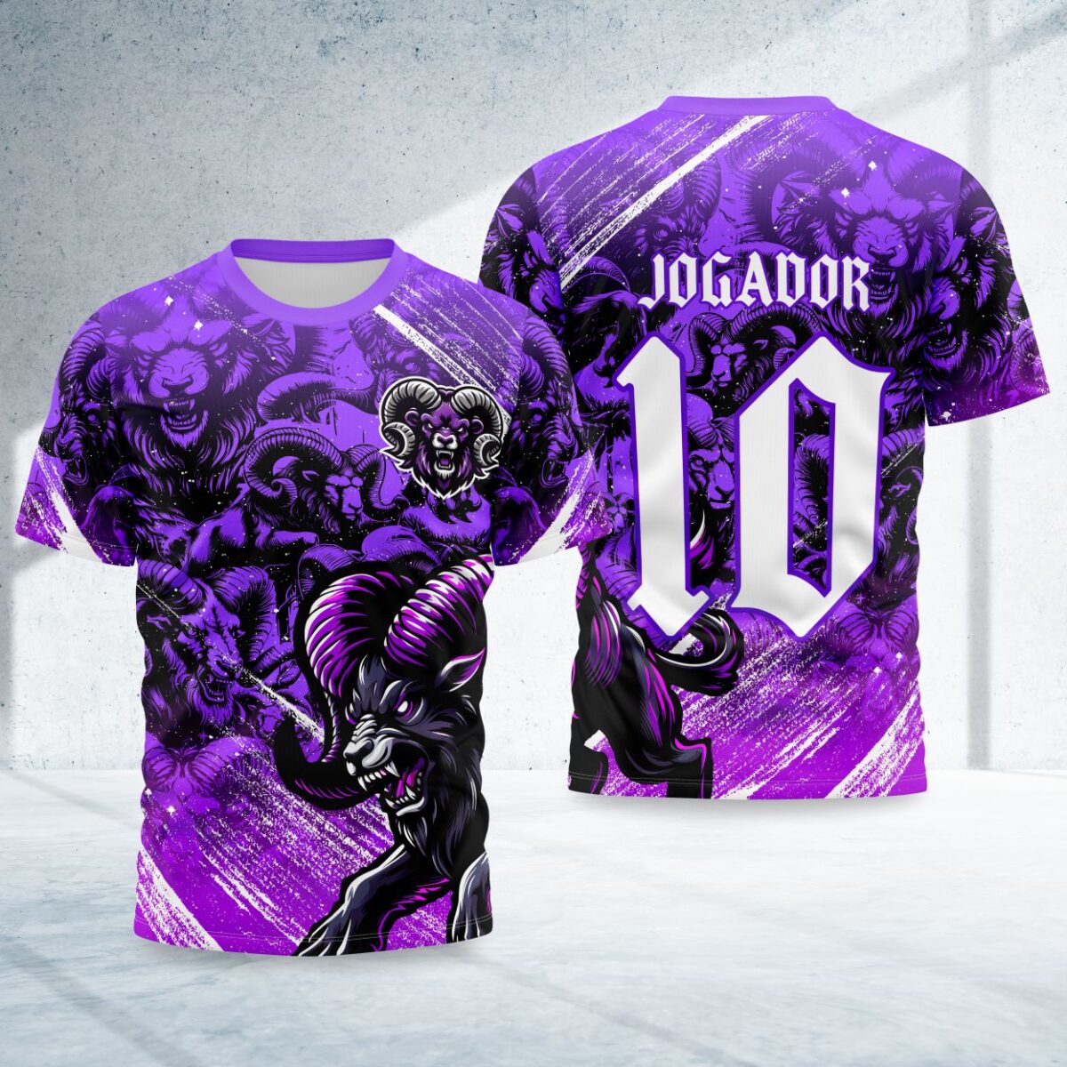 arte para camisa interclasse carneiro modelo 26B028