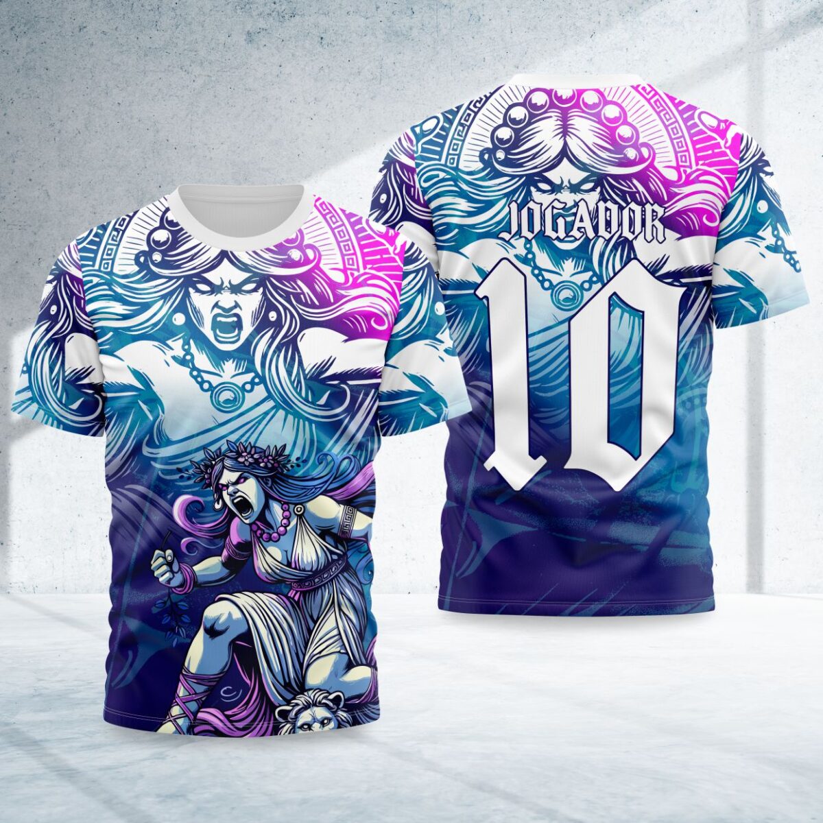 arte para camisa interclasse deusa grega modelo 26B007