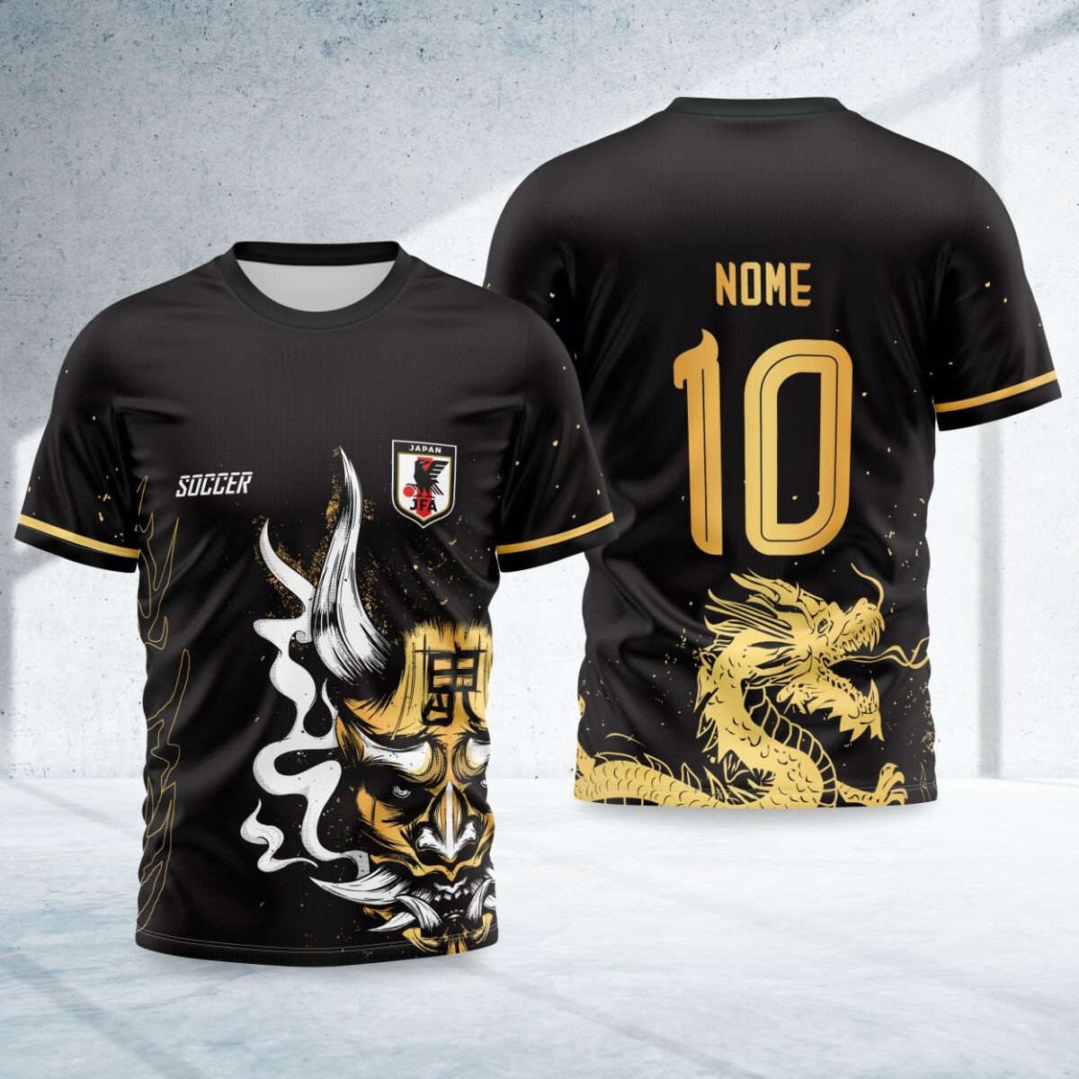 arte para camisa interclasse dragao japones modelo 26A080