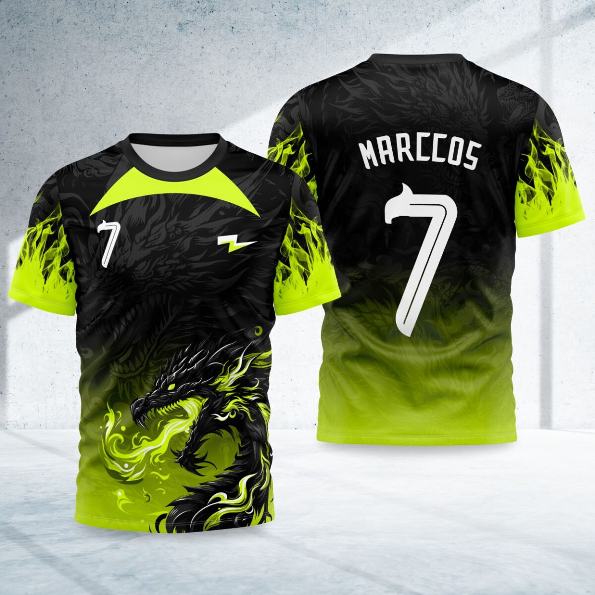 arte para camisa interclasse dragao modelo 26B113