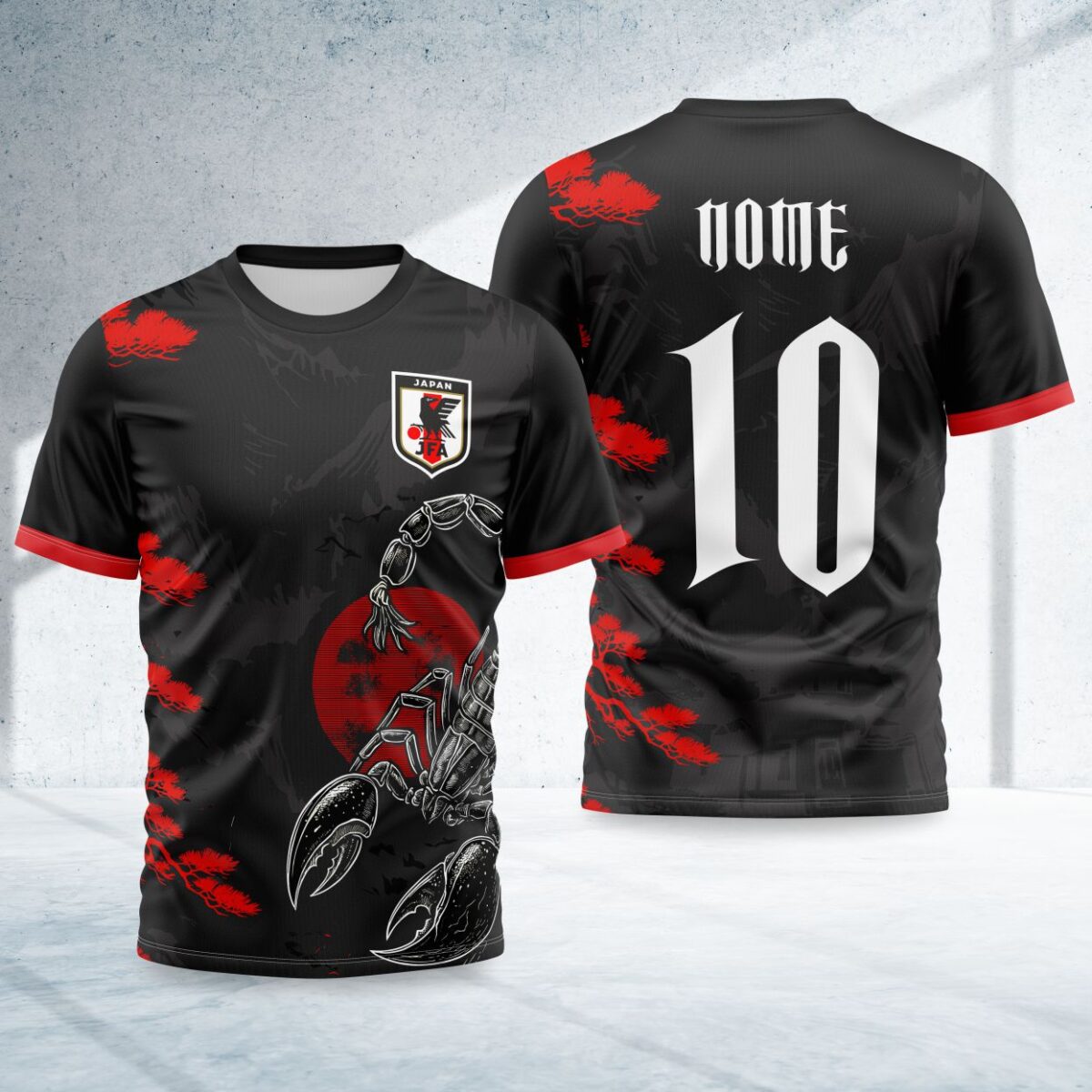 arte para camisa interclasse escorpiao modelo 26B043