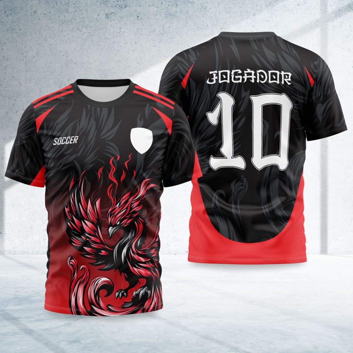 arte para camisa interclasse fenix modelo 26A015