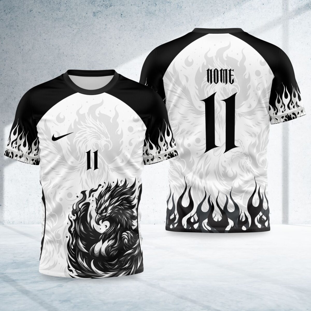 arte para camisa interclasse fenix modelo 26A075