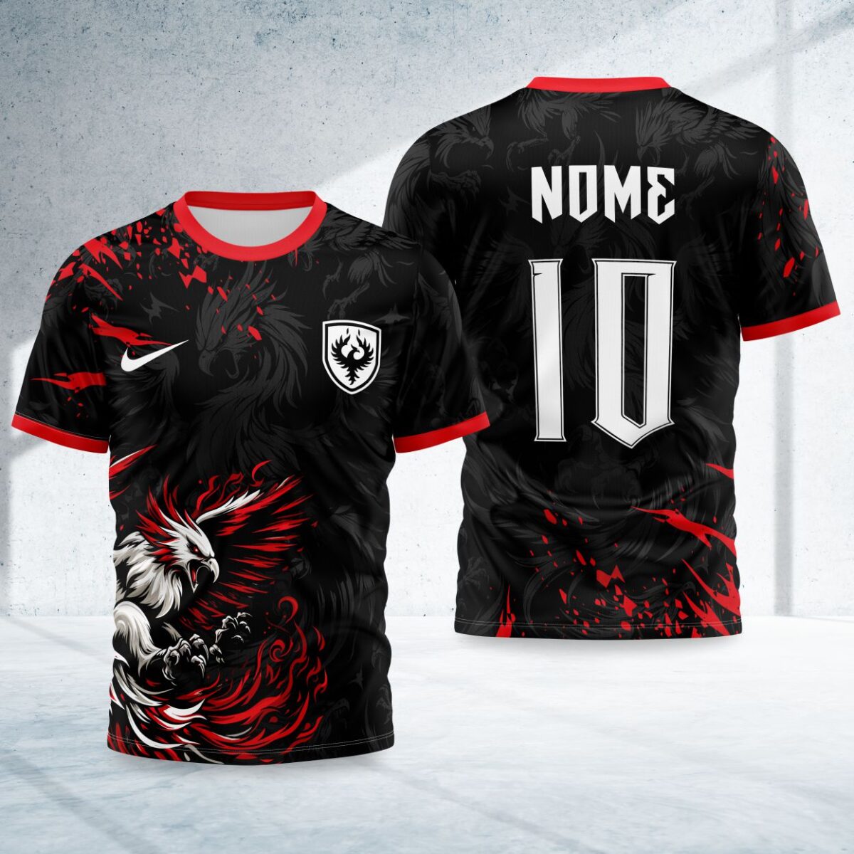 arte para camisa interclasse fenix modelo 26B092